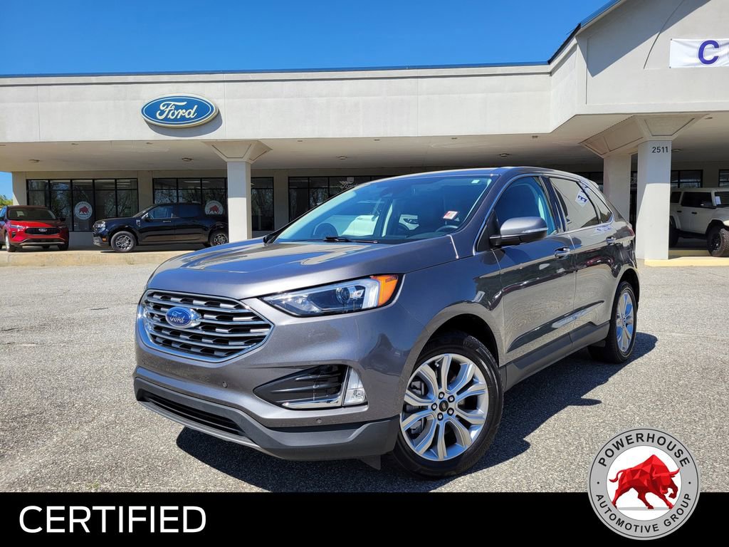Certified 2023 Ford Edge Titanium w/ Cargo Accessory Package AWD/4WD image 1