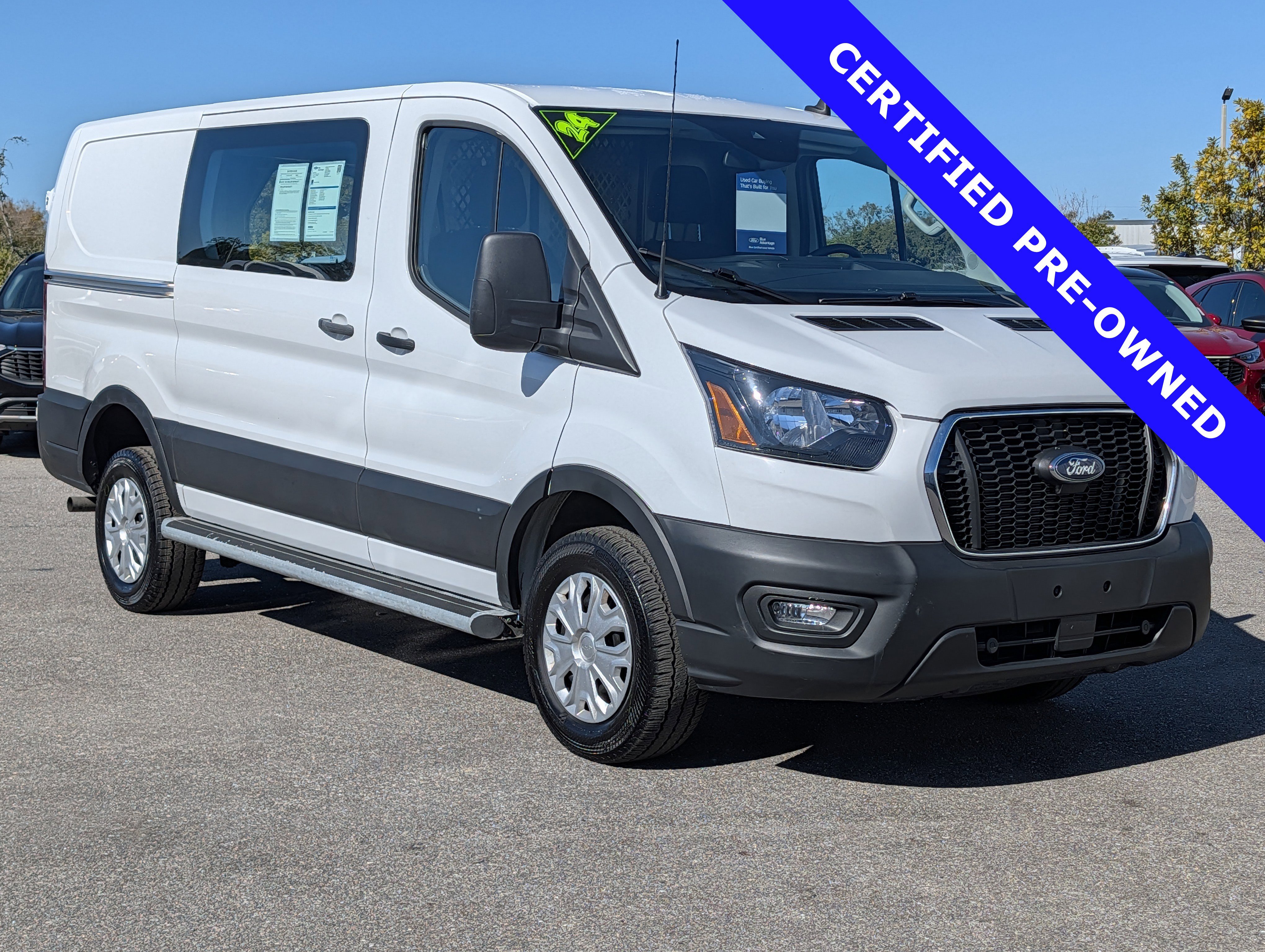 Certified 2024 Ford Transit 250 Low Roof w/ Exterior Upgrade Package RWD image 3