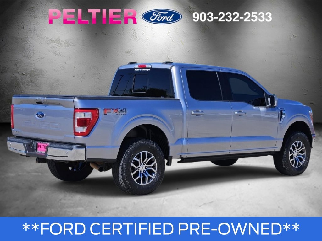 Certified 2021 Ford F150 Lariat w/ FX4 Off-Road Package AWD/4WD image 4