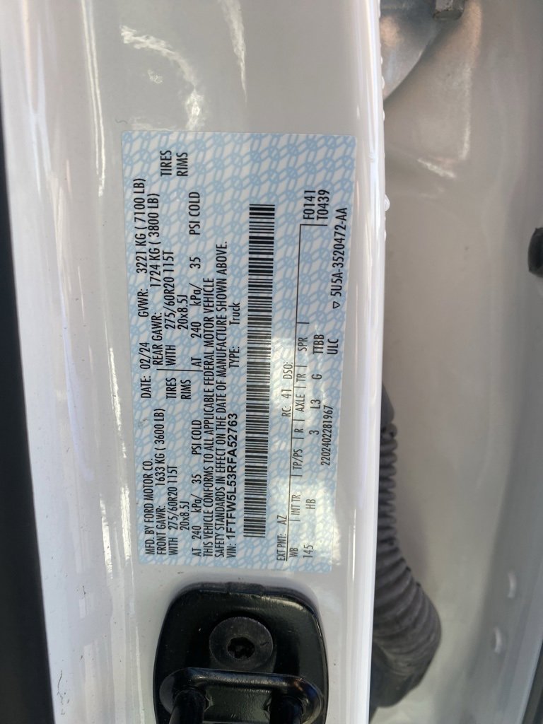 Certified 2024 Ford F150 Lariat w/ Bed Utility Package image 16