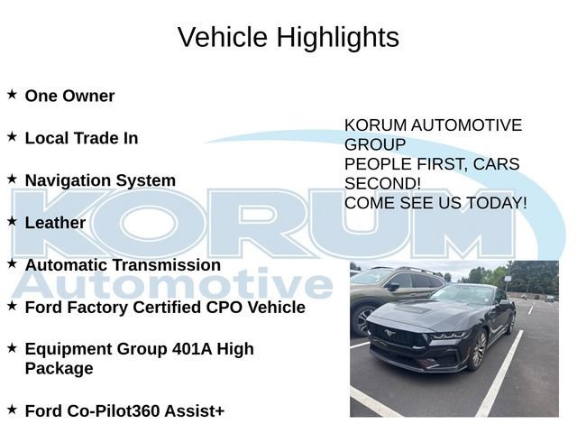 Certified 2024 Ford Mustang GT Premium RWD image 4