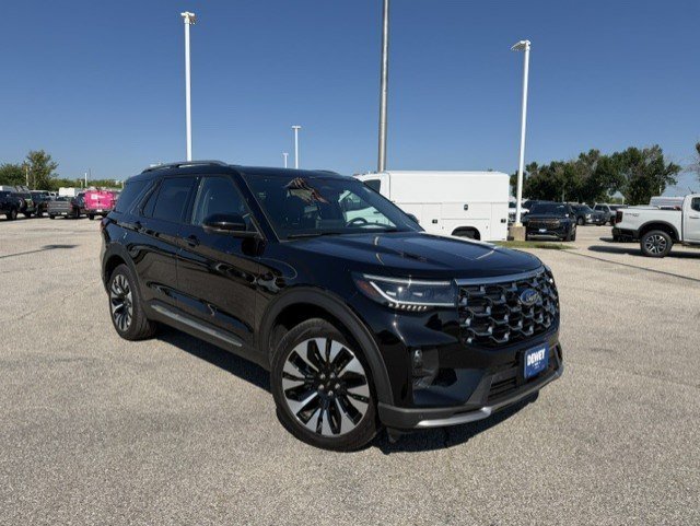 Certified 2025 Ford Explorer Platinum w/ LUX Leather Package
