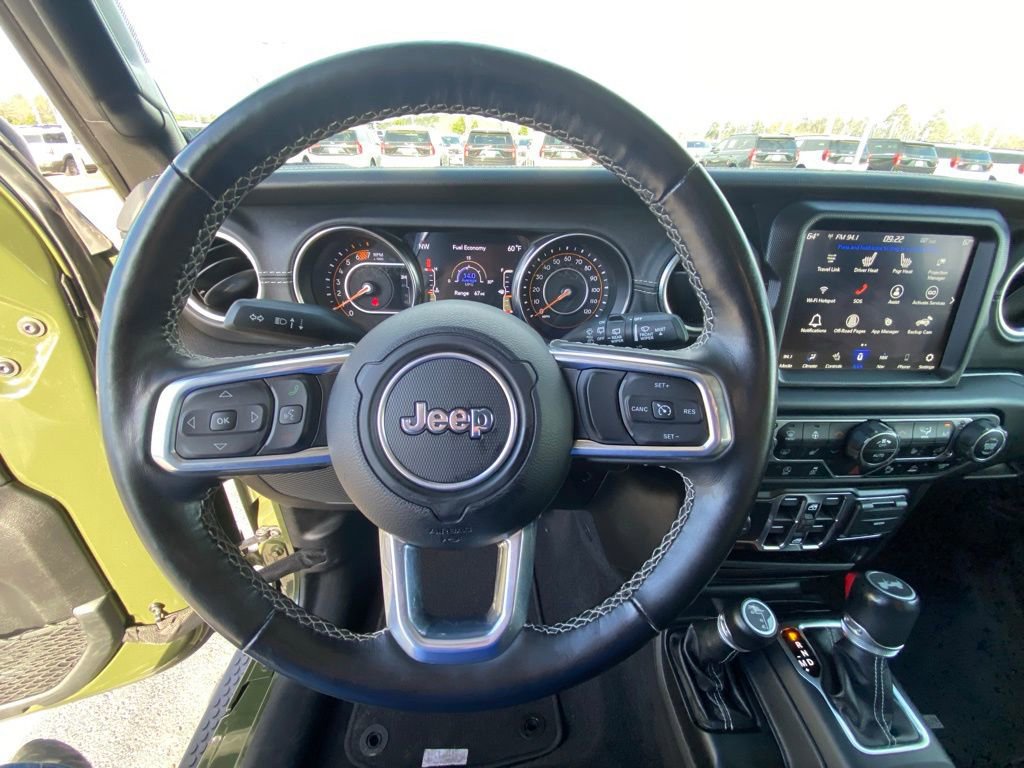 Used 2021 Jeep Wrangler Unlimited Sahara w/ Uconnect 4C Nav & Sound Group image 13