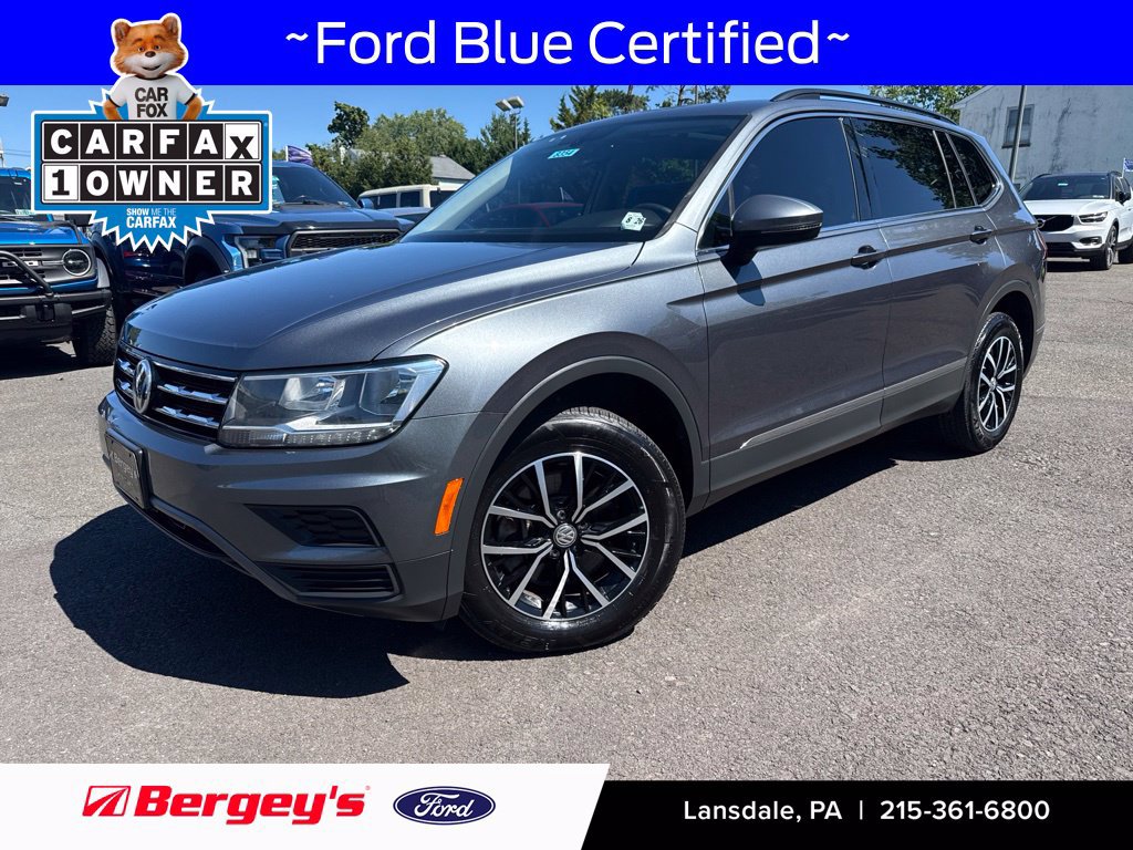 Used 2021 Volkswagen Tiguan SE w/ Panoramic Sunroof Package AWD/4WD image 1