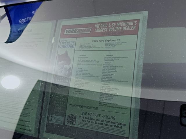 Certified 2025 Ford Explorer ST image 15