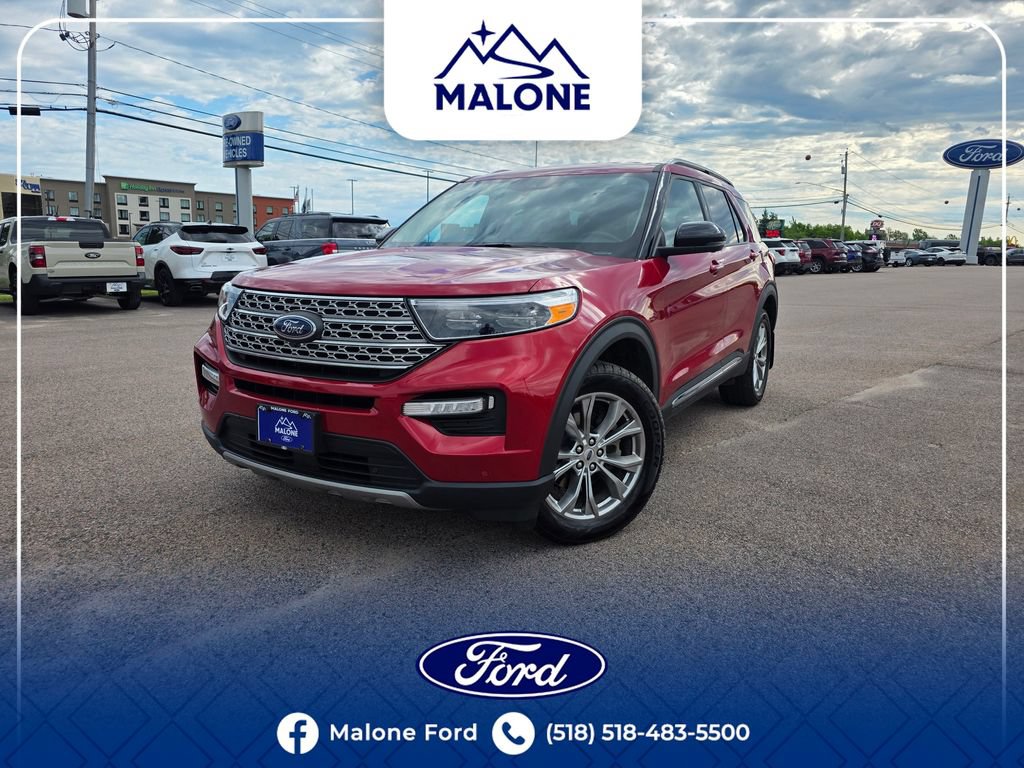 Certified 2023 Ford Explorer Limited w/ Limited Technology Package AWD/4WD image 1
