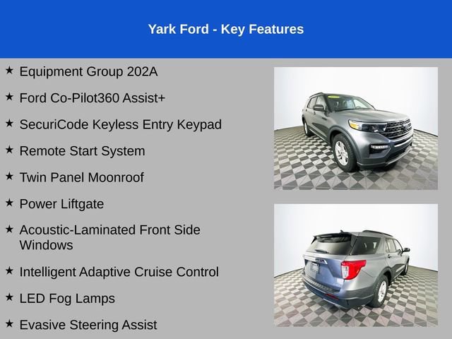 Certified 2022 Ford Explorer XLT w/ Equipment Group 202A image 11