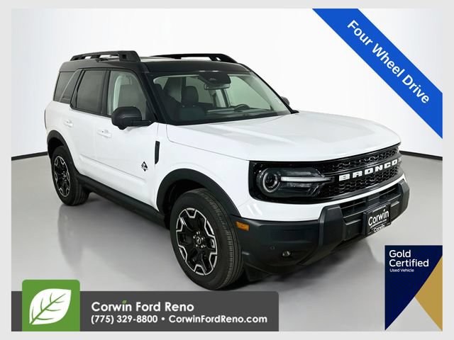 Certified 2025 Ford Bronco Sport Outer Banks w/ Outer Banks Tech Package+ AWD/4WD image 1