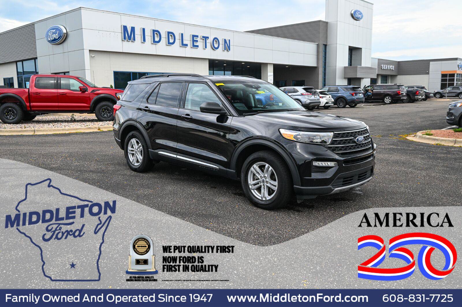 Certified 2024 Ford Explorer XLT w/ Equipment Group 202A