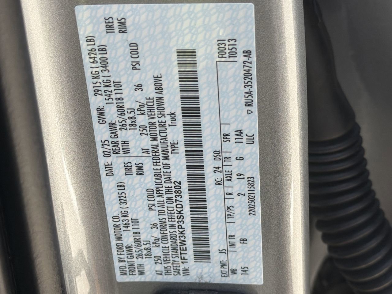 Certified 2025 Ford F150 XLT w/ Equipment Group 302A MID RWD image 64