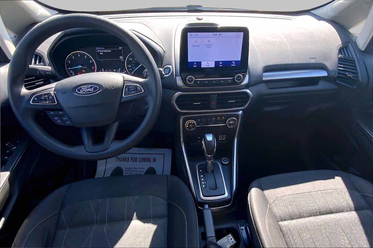 Certified 2021 Ford EcoSport SE w/ Interior Protection Package FWD image 16