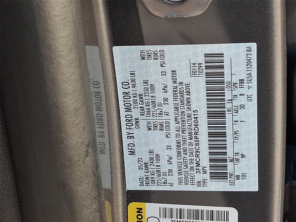 Certified 2023 Ford Bronco Sport Outer Banks w/ Tech Package image 28