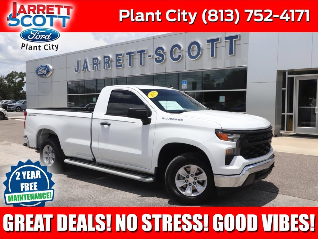 Used 2025 Chevrolet Silverado 1500 W/T RWD image 1