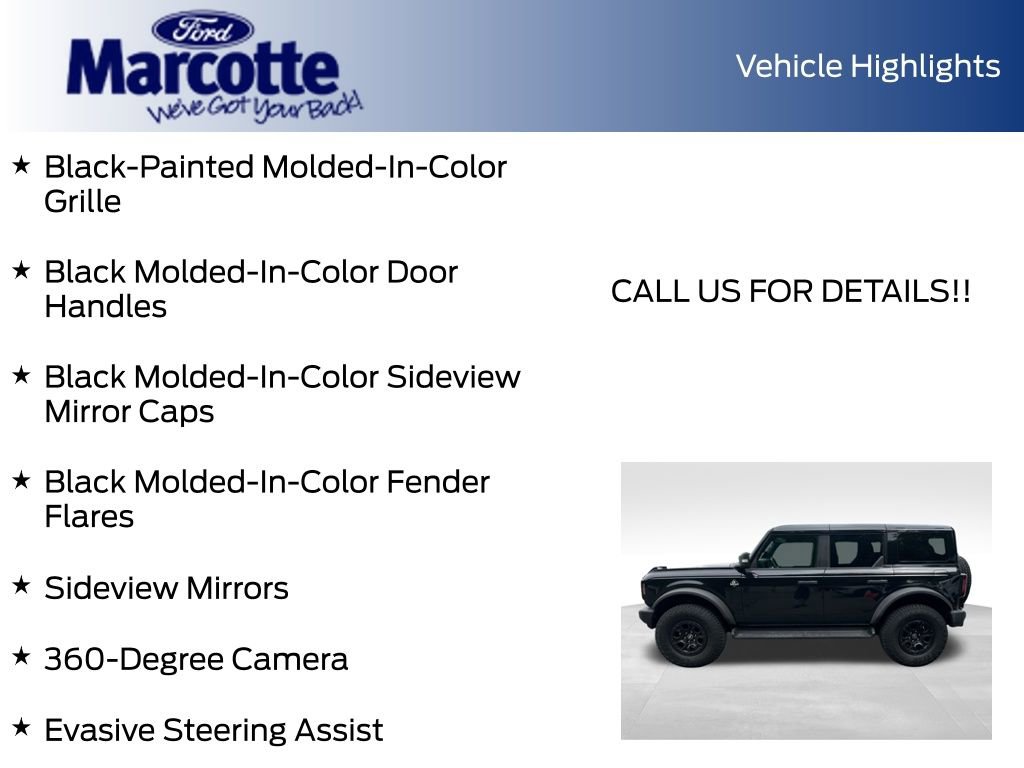 Certified 2025 Ford Bronco Outer Banks w/ Sasquatch Package AWD/4WD image 14