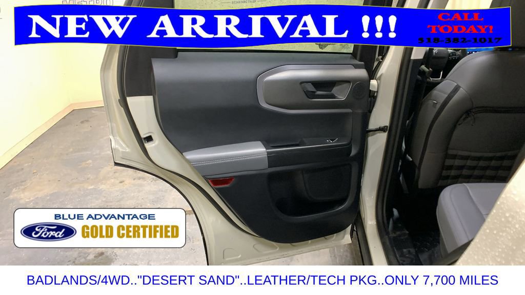 Certified 2025 Ford Bronco Sport Badlands w/ Badlands Tech Package image 23