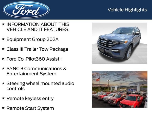 Certified 2021 Ford Explorer XLT w/ Equipment Group 202A AWD/4WD image 5