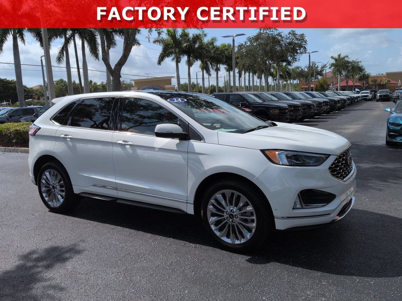 Certified 2024 Ford Edge Titanium w/ Titanium Elite Package AWD/4WD image 2