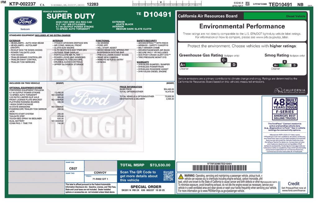 Certified 2026 Ford F350 XLT AWD/4WD image 3