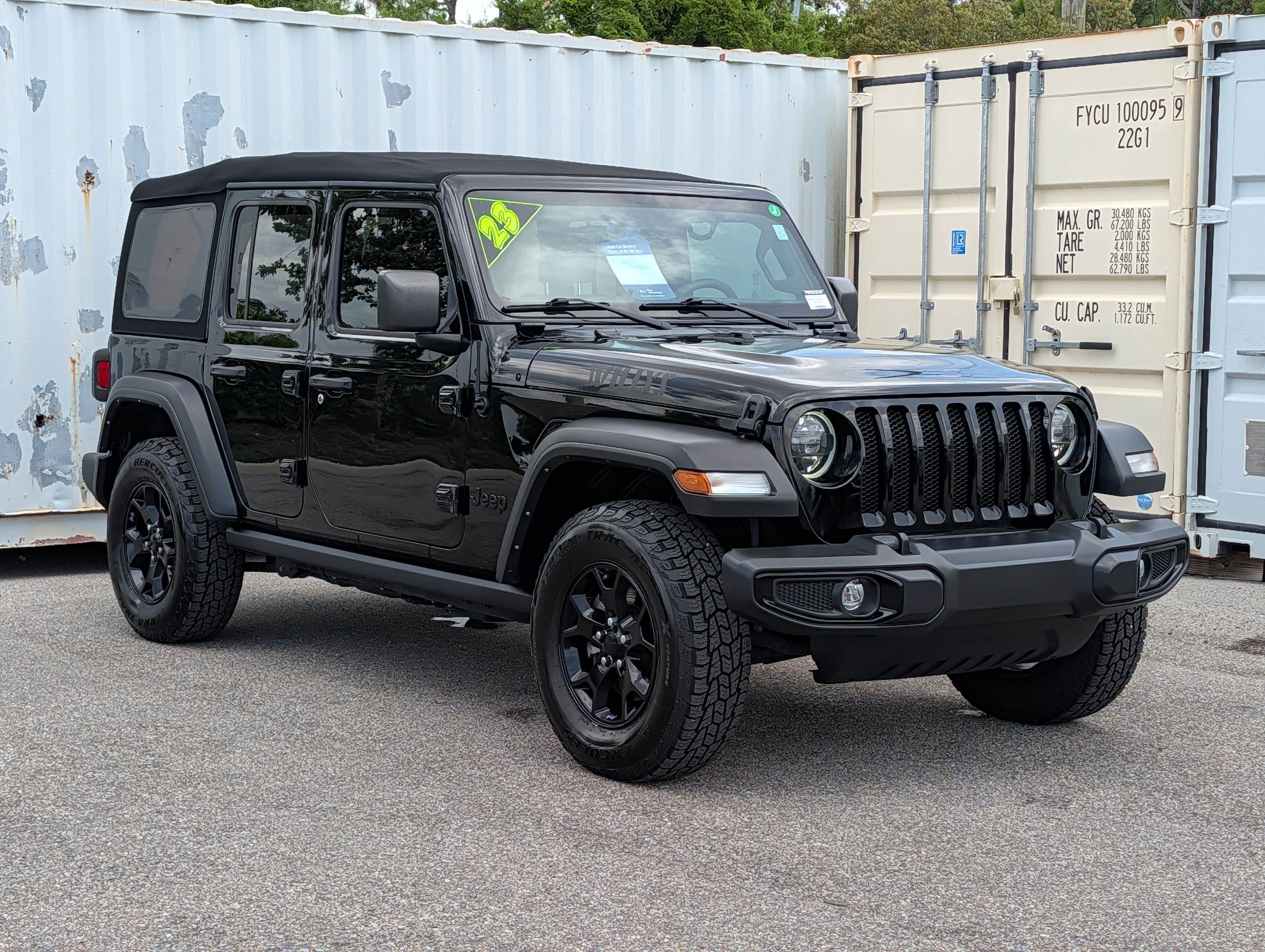 Used 2023 Jeep Wrangler Unlimited Sport AWD/4WD image 3