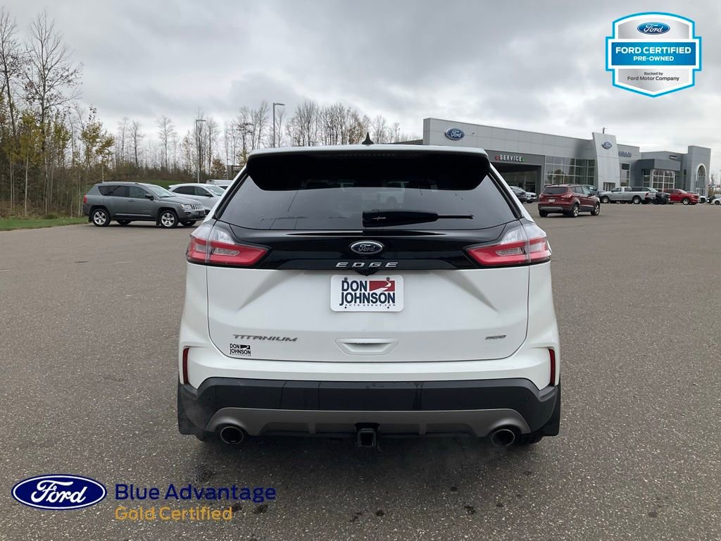Certified 2021 Ford Edge Titanium w/ Class II Trailer Tow Package image 24