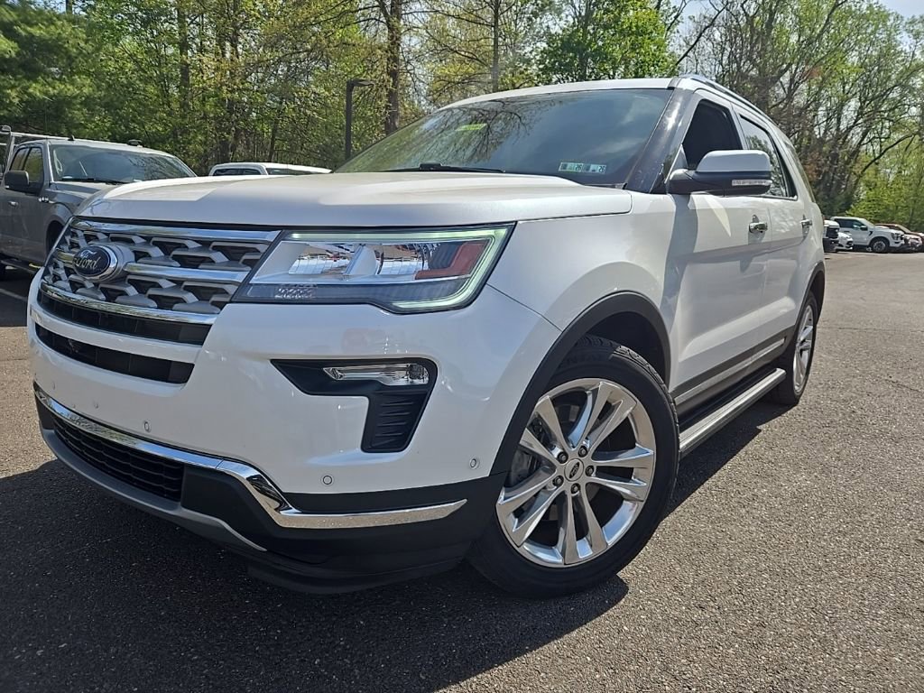 Certified 2019 Ford Explorer Limited w/ Ford Safe & Smart Package AWD/4WD image 3