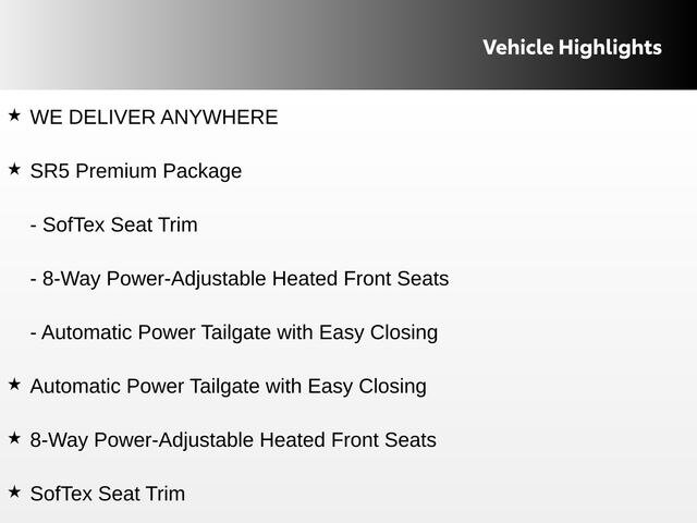 Used 2025 Toyota Tundra SR5 w/ SR5 Premium Package AWD/4WD image 9