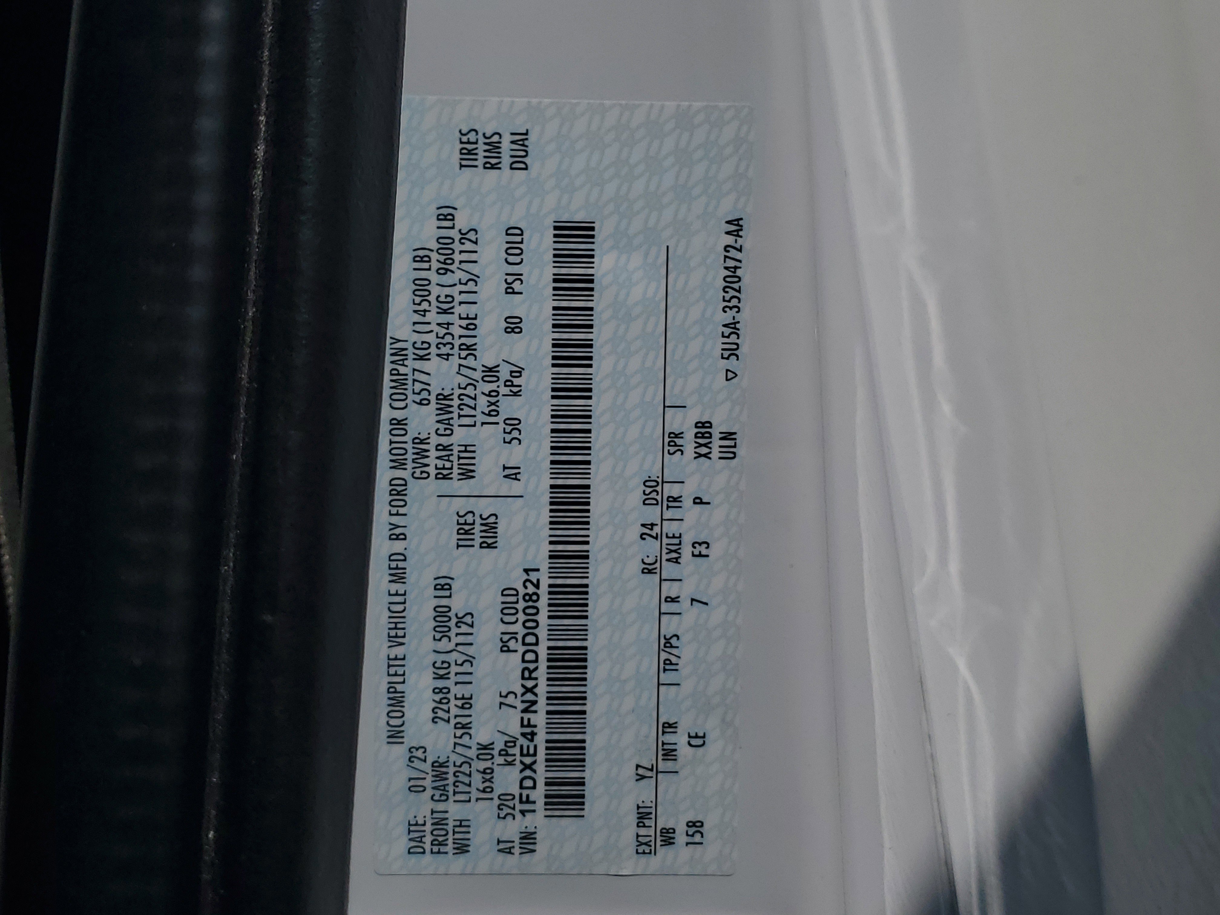 Certified 2024 Ford E-450 and Econoline 450 Super Duty w/ Driver's Safety Package image 30