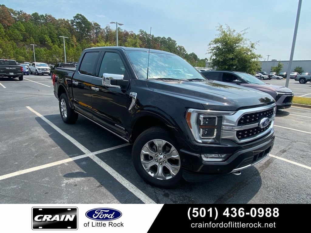 Certified 2021 Ford F150 Platinum w/ Equipment Group 701A High AWD/4WD image 1