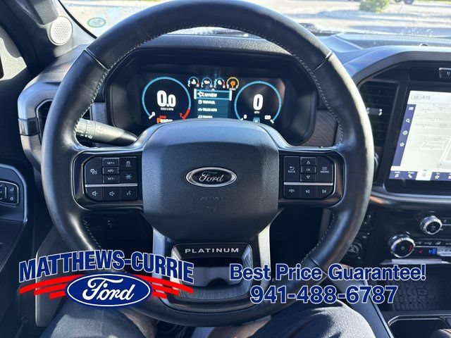 Certified 2023 Ford F150 Platinum w/ Equipment Group 701A High AWD/4WD image 19
