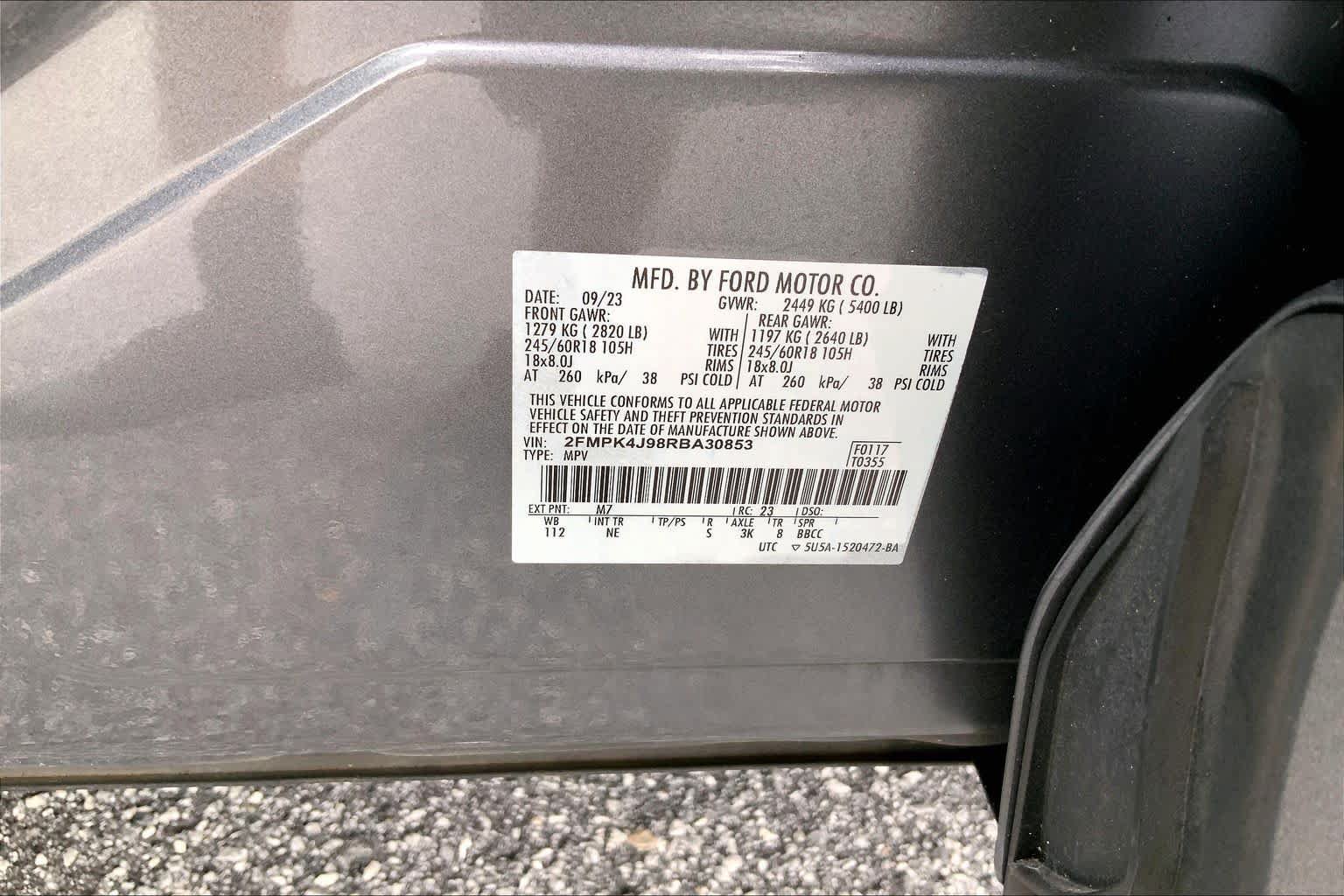 Certified 2024 Ford Edge SEL w/ Sport Appearance Package AWD/4WD image 29