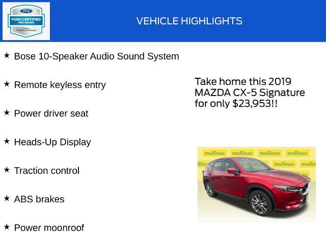 Used 2019 MAZDA CX-5 Signature AWD/4WD image 18