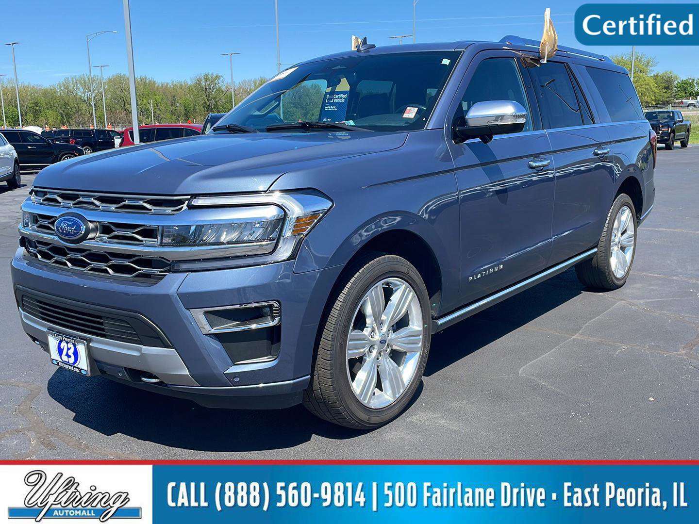 Certified 2023 Ford Expedition Max Platinum AWD/4WD image 1