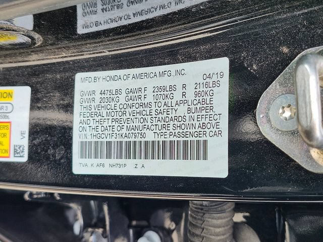 Used 2019 Honda Accord Sport image 33