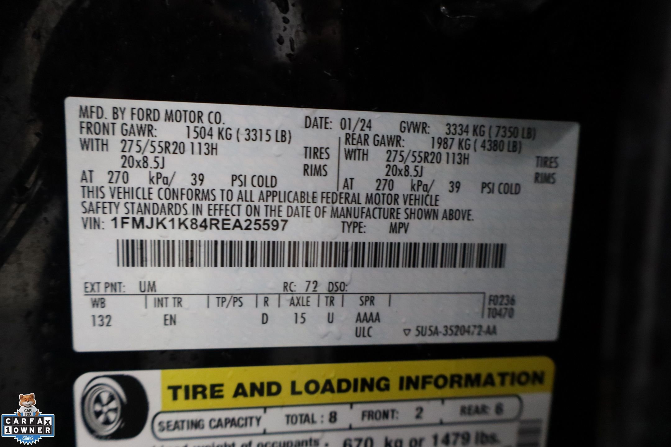 Certified 2024 Ford Expedition Max Limited image 29