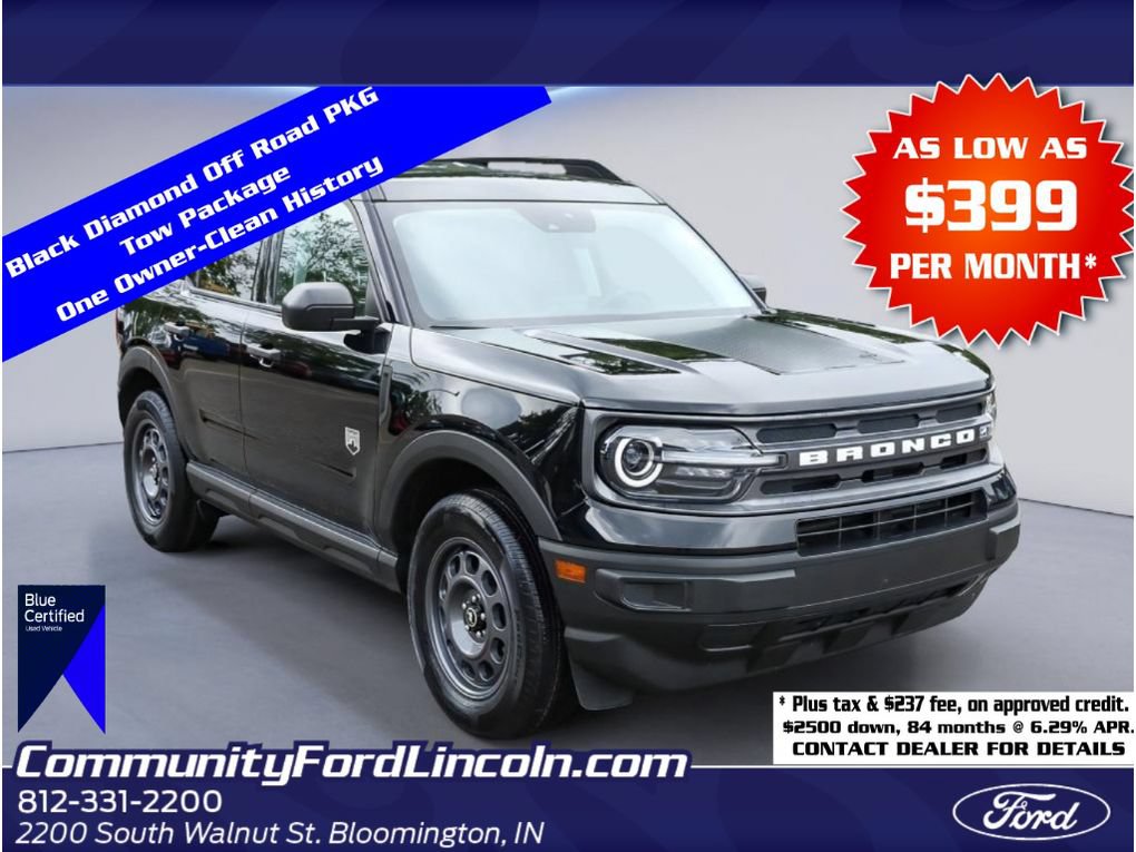 Certified 2024 Ford Bronco Sport Big Bend