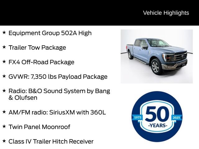Certified 2023 Ford F150 Lariat w/ Equipment Group 502A High AWD/4WD image 11
