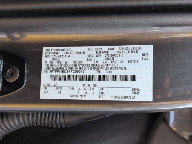 Certified 2023 Ford F150 Lariat w/ Equipment Group 502A High AWD/4WD image 37