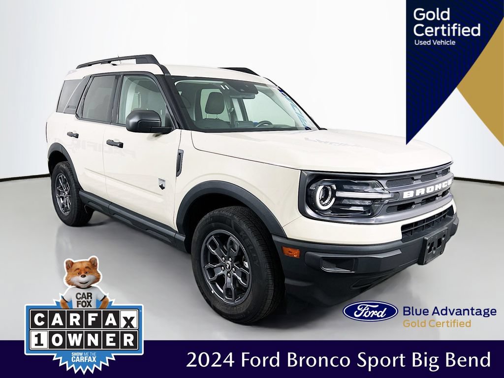 Certified 2024 Ford Bronco Sport Big Bend