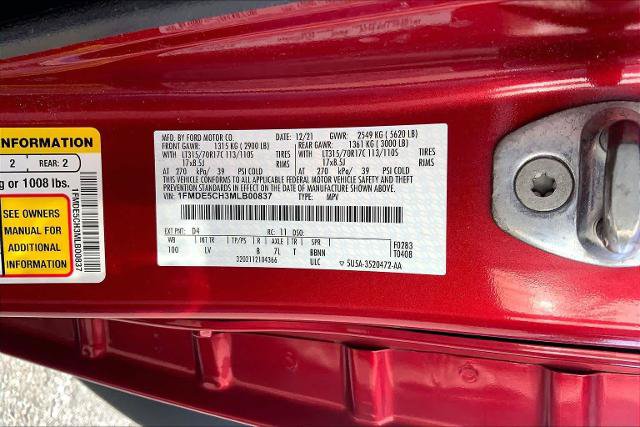 Certified 2021 Ford Bronco Big Bend w/ Sasquatch Package AWD/4WD image 34