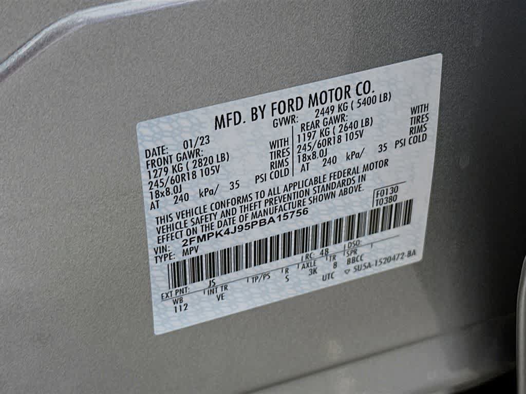 Certified 2023 Ford Edge SEL w/ Convenience Package AWD/4WD image 22