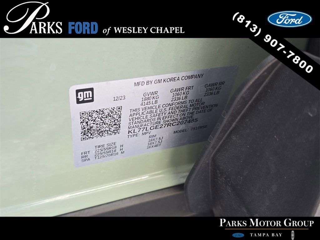 Used 2024 Chevrolet Trax RS w/ Driver Confidence Package image 30