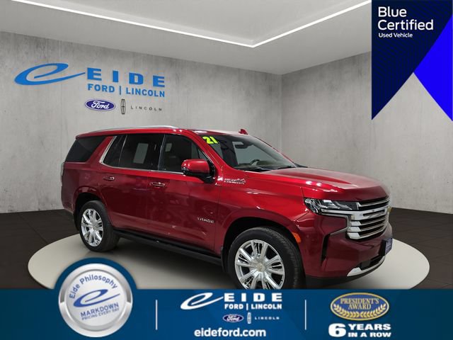 Used 2021 Chevrolet Tahoe High Country w/ Premium Package AWD/4WD image 1