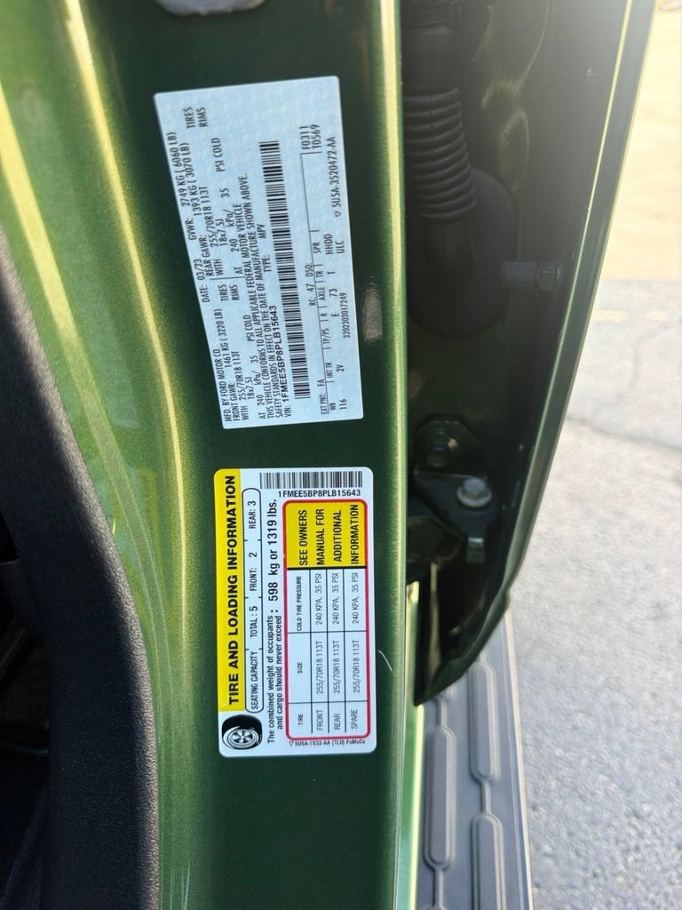 Certified 2023 Ford Bronco Outer Banks AWD/4WD image 56