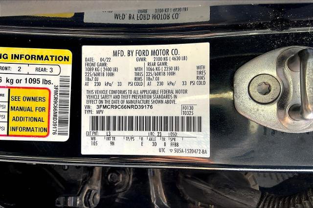 Certified 2022 Ford Bronco Sport Outer Banks image 27