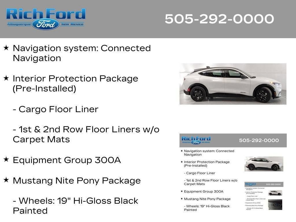Certified 2023 Ford Mustang Mach-E Premium w/ Mustang Nite Pony Package AWD/4WD image 21