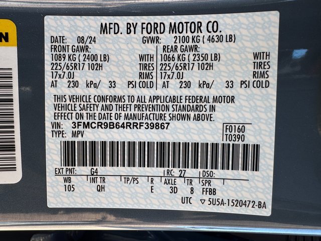 Certified 2024 Ford Bronco Sport Big Bend image 27