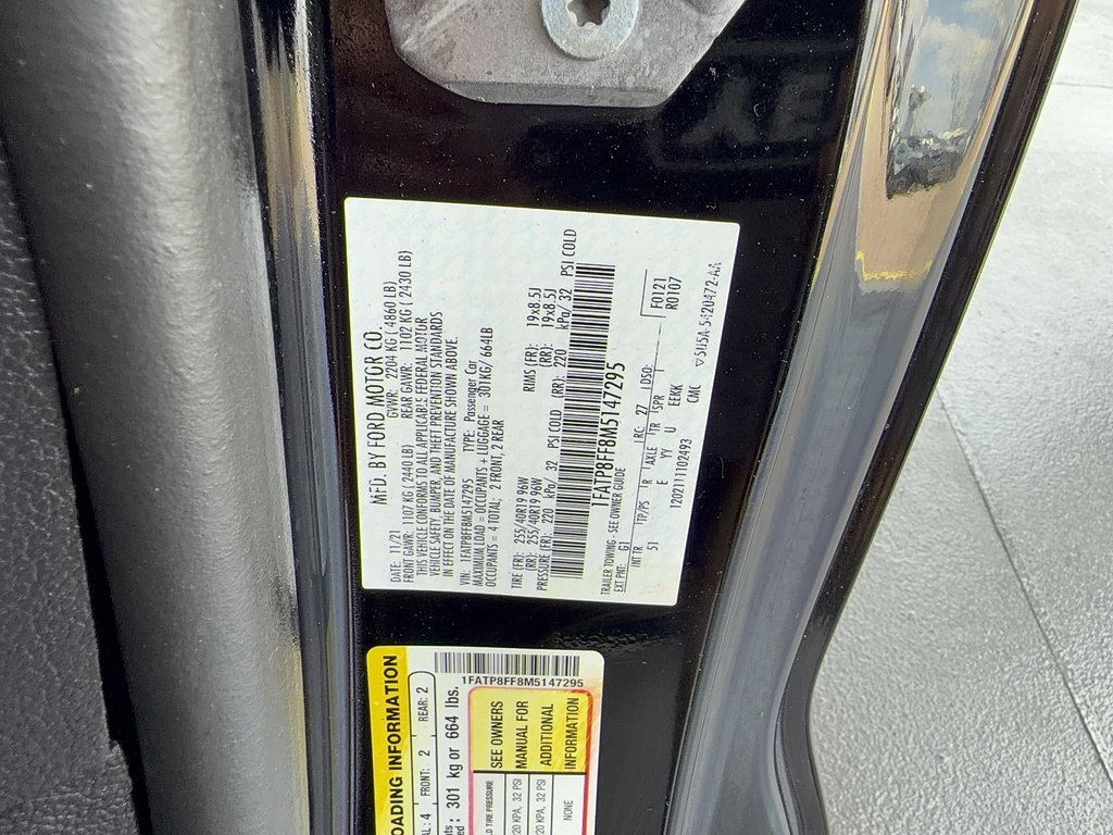 Certified 2021 Ford Mustang GT Premium w/ Equipment Group 401A RWD image 30