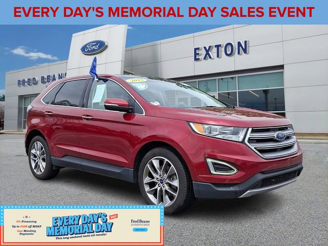 Certified 2018 Ford Edge Titanium w/ Equipment Group 301A