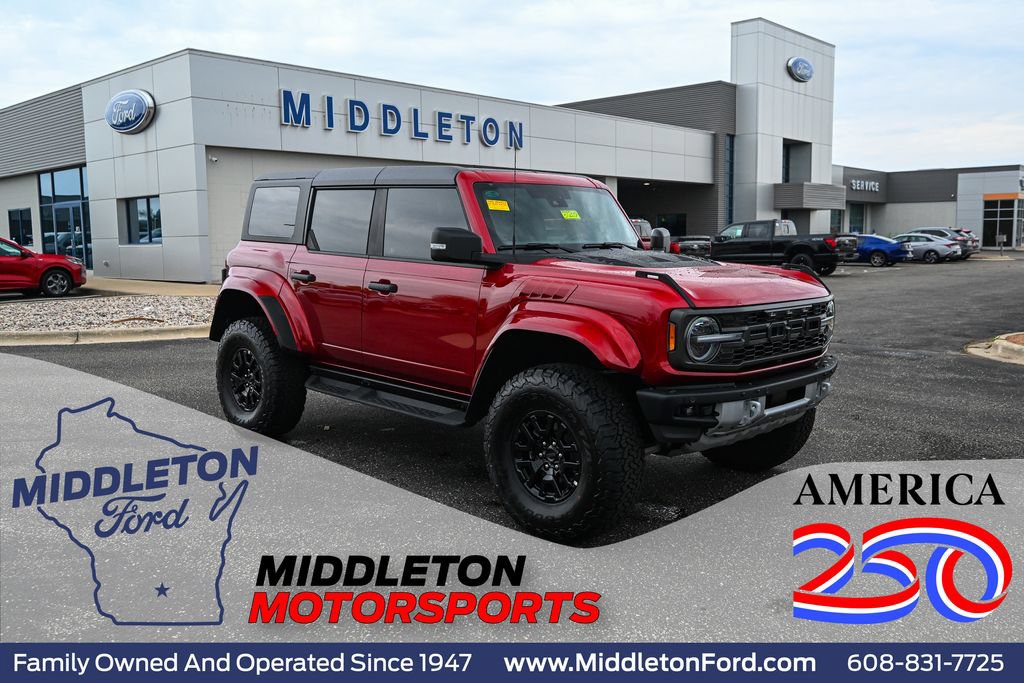 Certified 2025 Ford Bronco Raptor AWD/4WD image 1