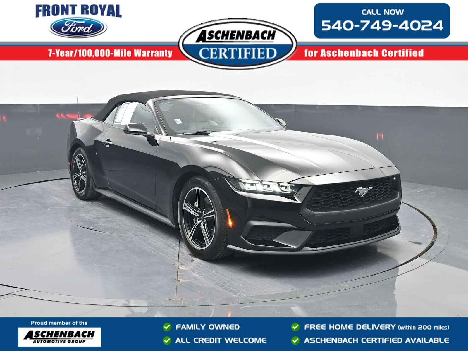 Certified 2025 Ford Mustang Premium RWD image 1